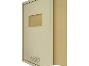 Die Cut Window Folder