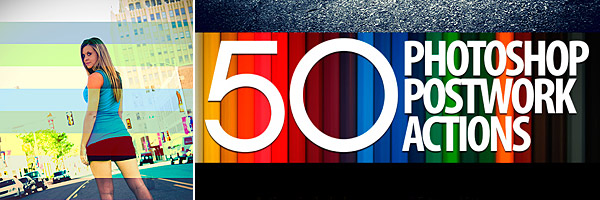 50 photoshop postwork actions free download