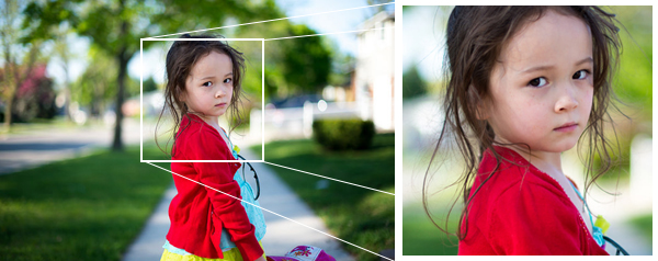 cropping photography examples