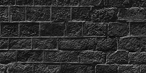 Black Brick Wall