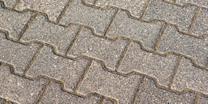 Concrete Brick Walkway