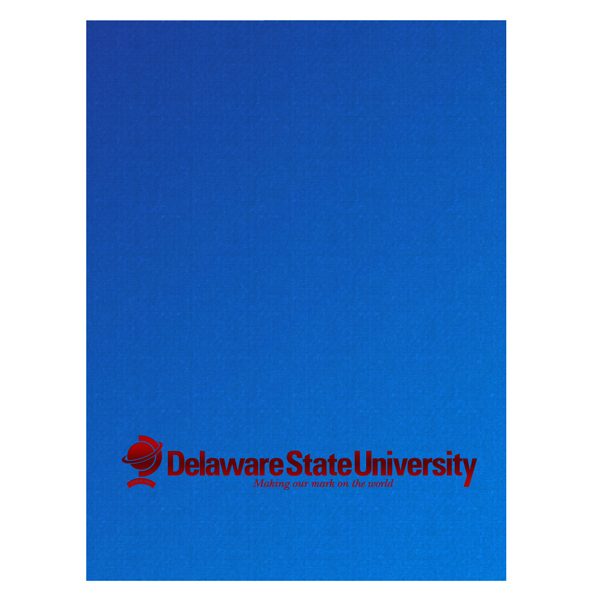 Delaware State University School Folder (Front View)