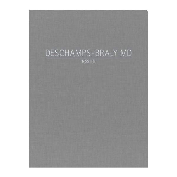 Deschamps-Braly Medical Doctor Presentation Folder (Front View)