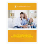 Family Photo Real Estate Folder Template