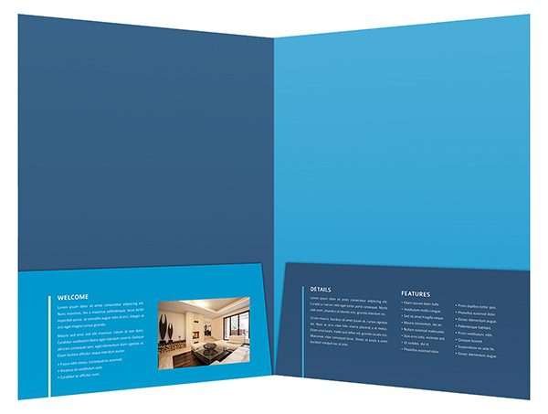 Eco Real Estate Pocket Folder & Brochure Template