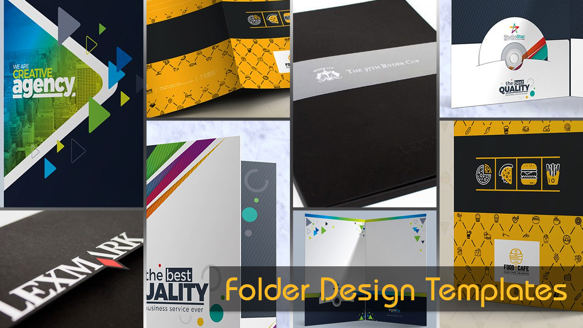 design presentation folders online