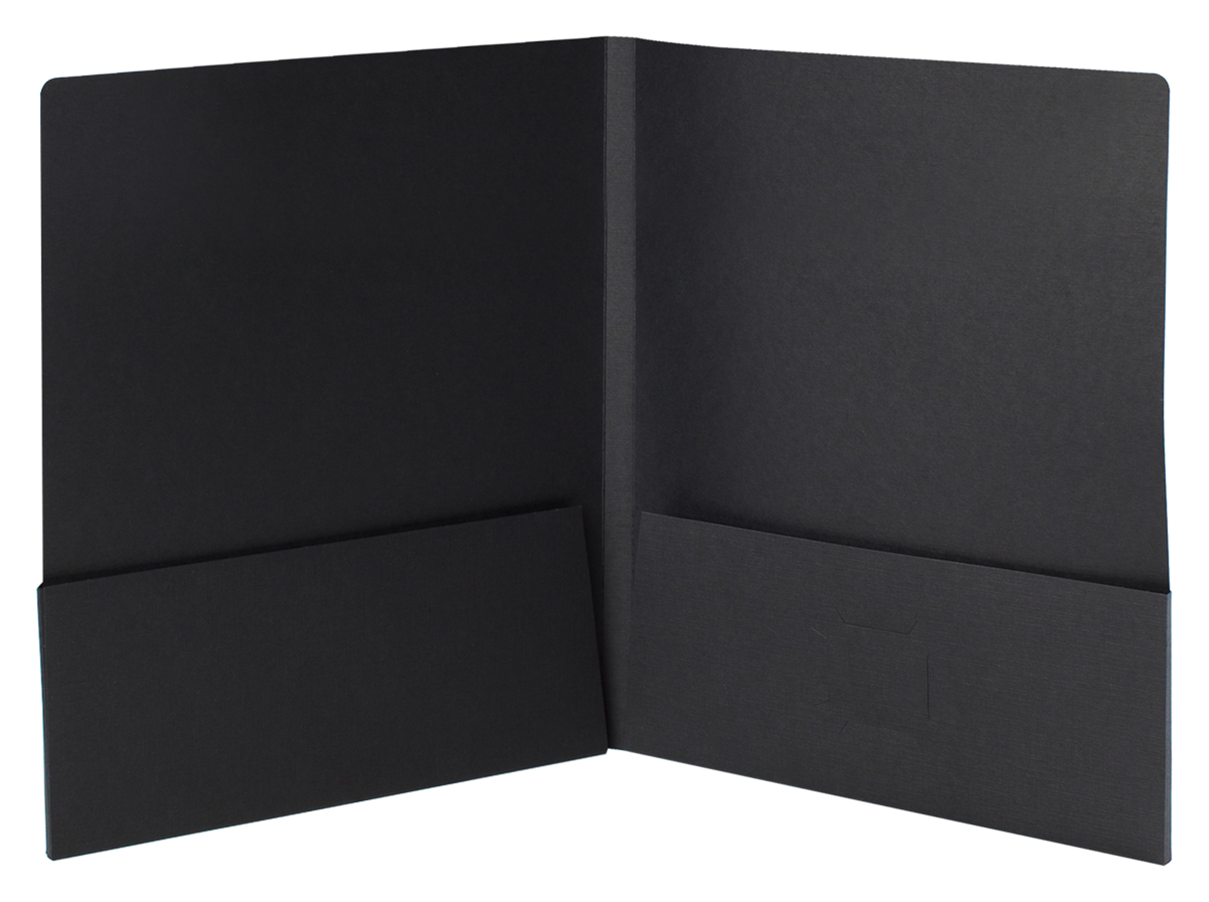 Print Presentation Folders with 2 Box Pockets & Round Corners