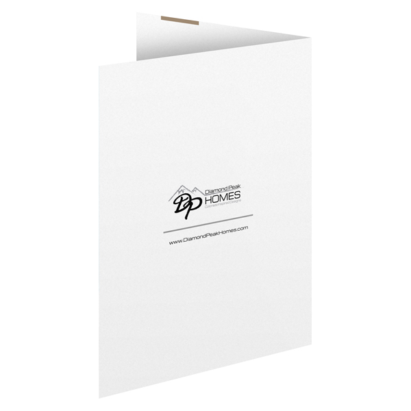 Custom Printed Square Corners Right Pocket Presentation Folder