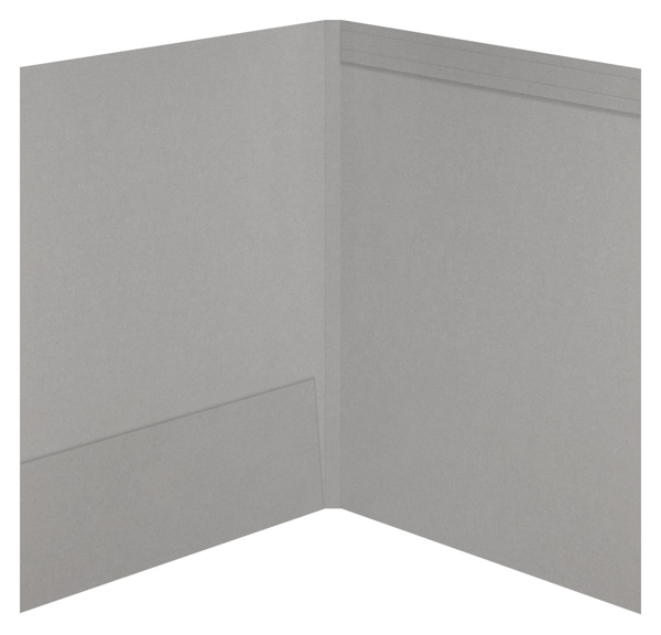 Left Pocket Presentation Folder - Fold Down Tab - Printing Shop