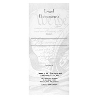 Branded Document Holders for James W. Brannan