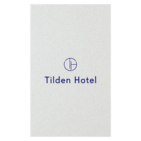 Branded Card Folders for Tilden Hotel