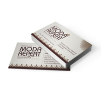 Personalized Business Cards for Moda Repeat Resale Boutique