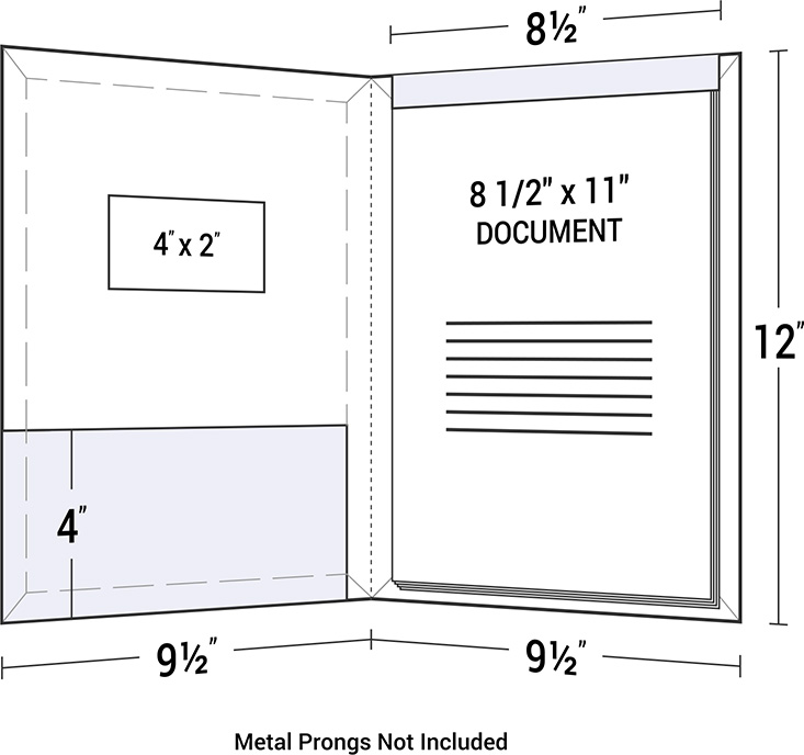 Custom Printed Expanding Folder W  Window & Fold Down Tab