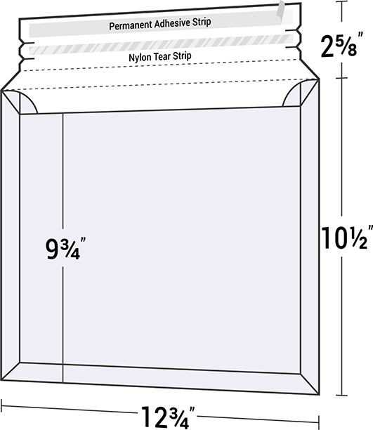 Custom Printed Large Conformer® Expanding Folder Mailer Envelope