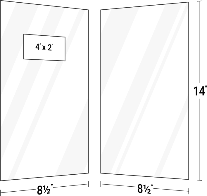 Legal Size (9x14) Report Covers