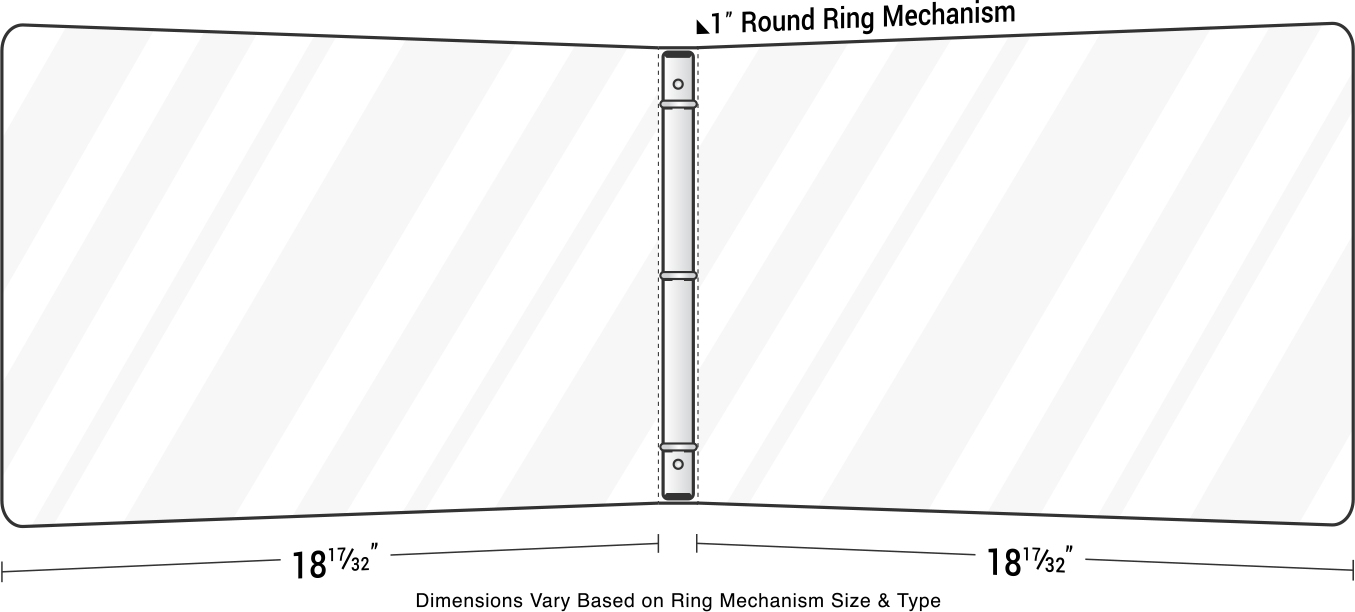 11x17 binder, Metal Rings