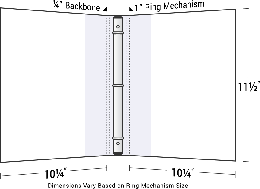 Three-Ring Recyclable Binder | Custom Printed