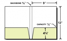 Letter Size Folders | 9x12 Presentation Folders with Pockets